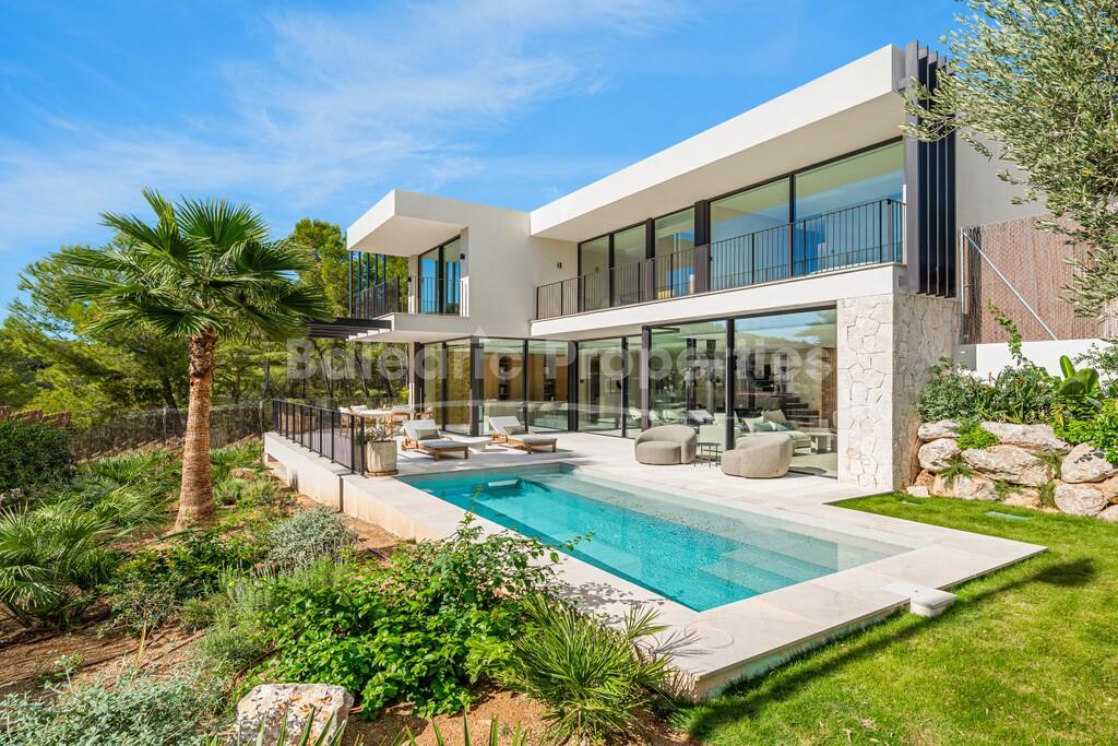 Newly built luxury villa for sale in Paguera, Southwest Mallorca