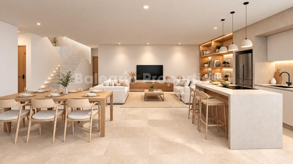 Ático de obra nueva en venta en Colònia de Sant Jordi, Sur de Mallorca
