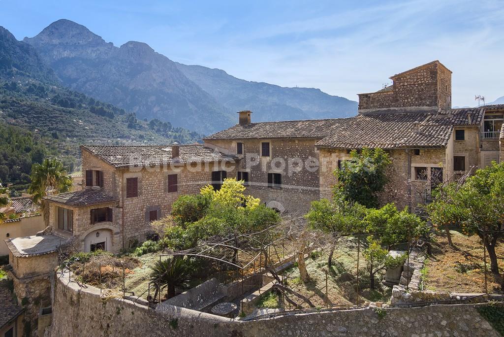 Excepcional casa de pueblo en venta en Fornalutx, Mallorca