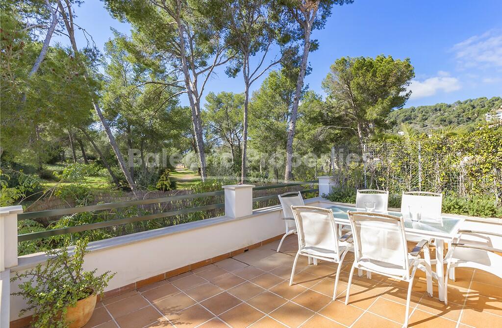 Semi-detached villa with beautiful views for sale in Bendinat, Mallorca