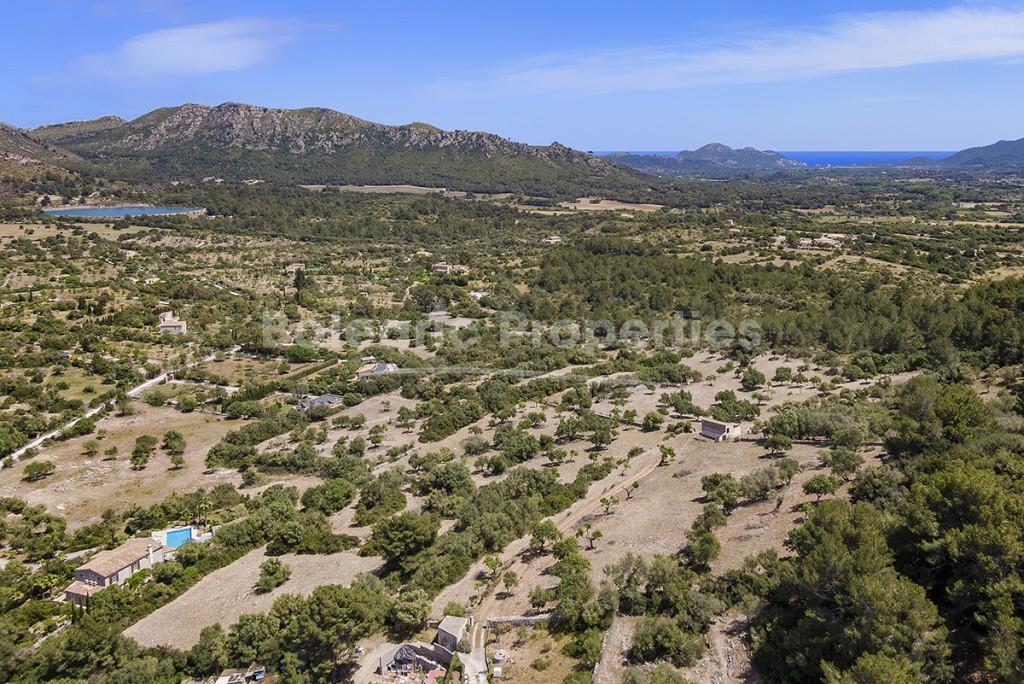 Country plots with projects for sale, close to the town of Artá, Mallorca