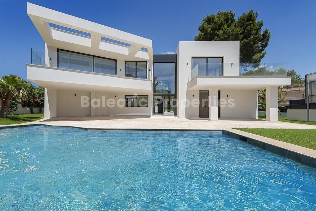 Modern villa with incredible sea views for sale in Cas Català, Mallorca