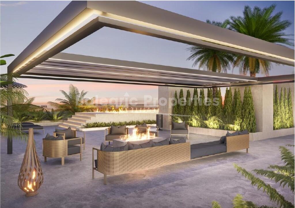 Exceptional penthouse with large roof terrace for sale in Portixol, Palma de Mallorca