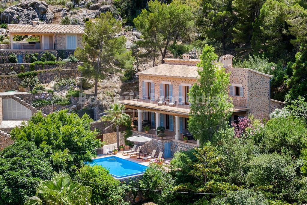 Incredible sea view villa with spa for sale in Cala Deia, Mallorca