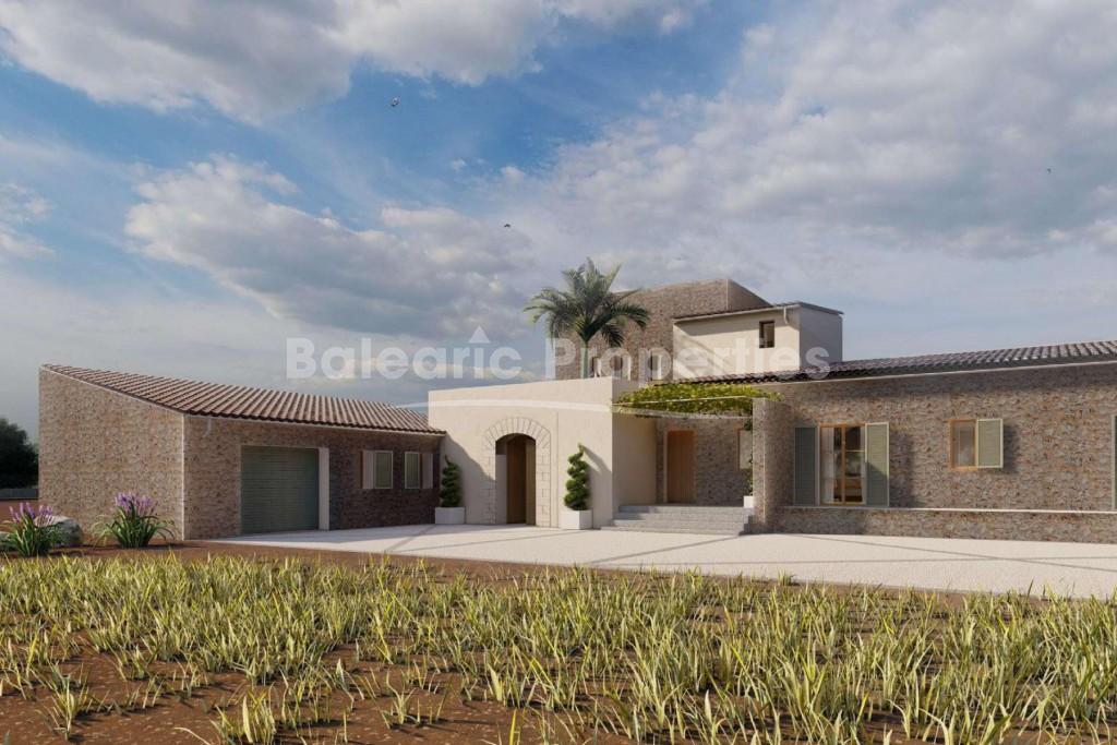 New build project for sale in a quiet area in Ses Salines, Mallorca