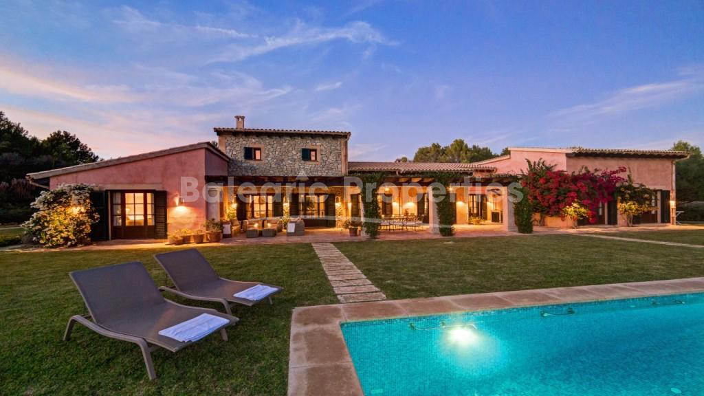 Magnificent finca on extensive private plot for sale in Calvia, Mallorca