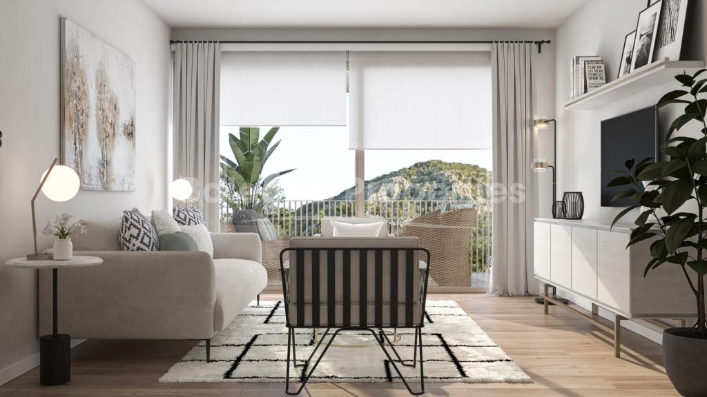 Nuevo y exclusivo apartamento de lujo en 1ª planta en venta en Pollensa, Mallorca