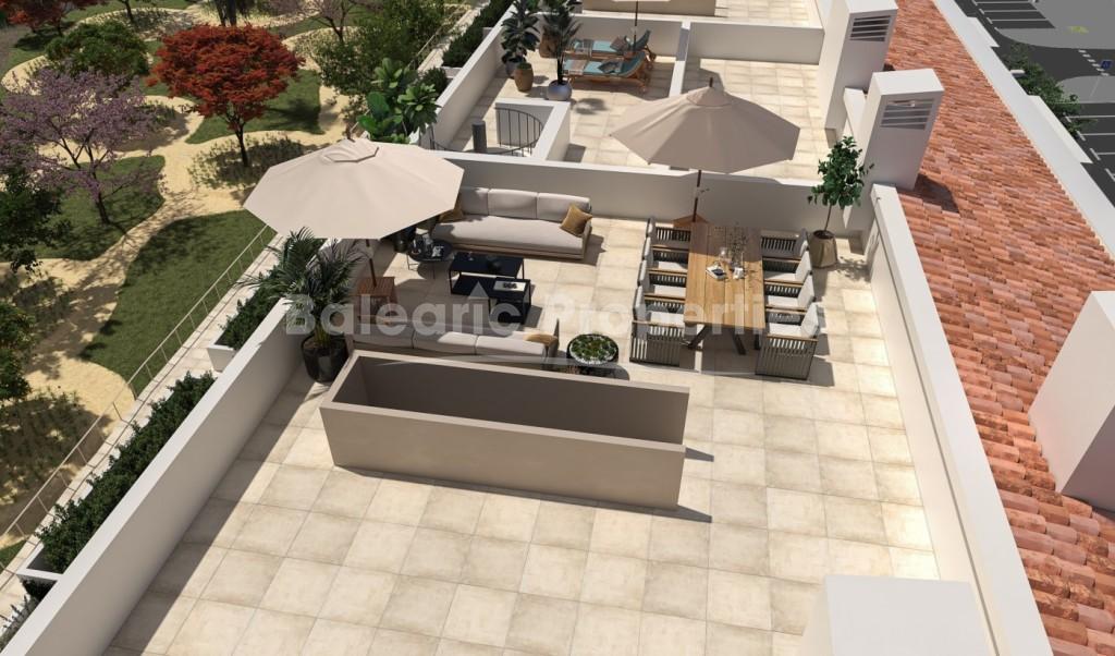 New development of apartments for sale in Pollensa, Mallorca