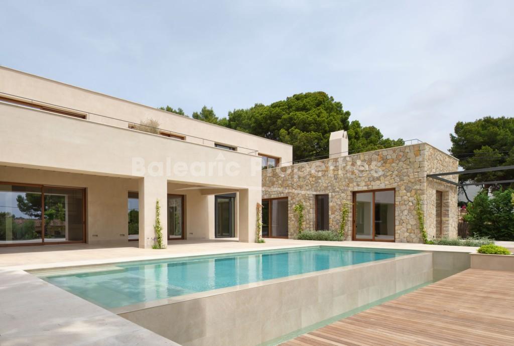 Luxurious new villa for sale near the Club Náutico in Santa Ponsa, Mallorca