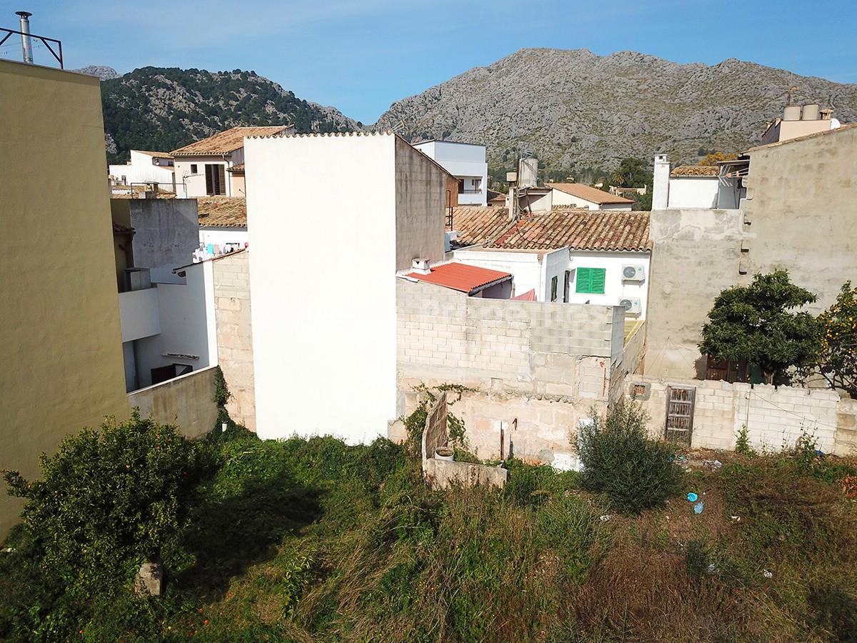 One of the last urban plots for sale in Pollensa, Mallorca