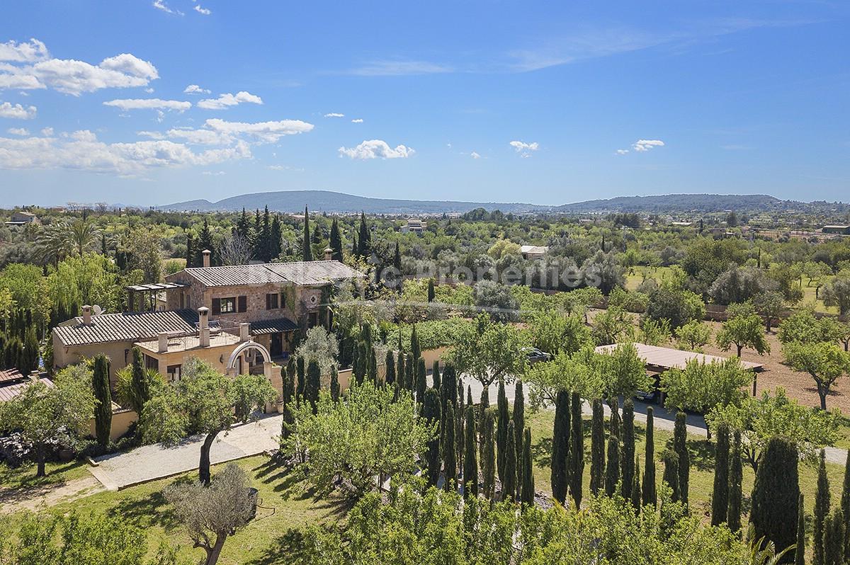 Hacienda style property for sale in Santa Maria, Mallorca 