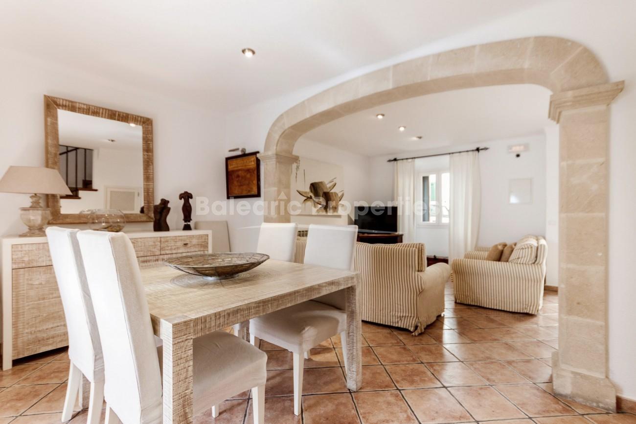 Modern town house with rental license for sale in Pollensa, Mallorca