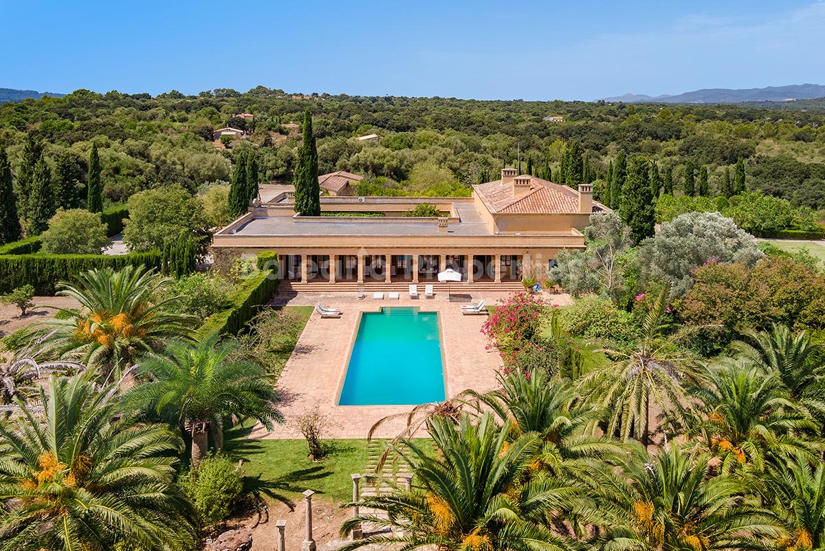 Hacienda style country manor for sale near Llubi, Mallorca