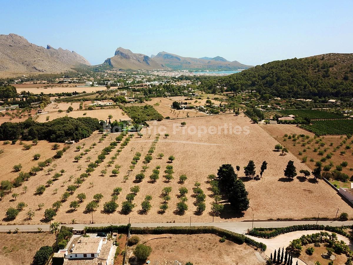 Large plot of 21.000m2 in excellent location for sale in Pollensa, Mallorca