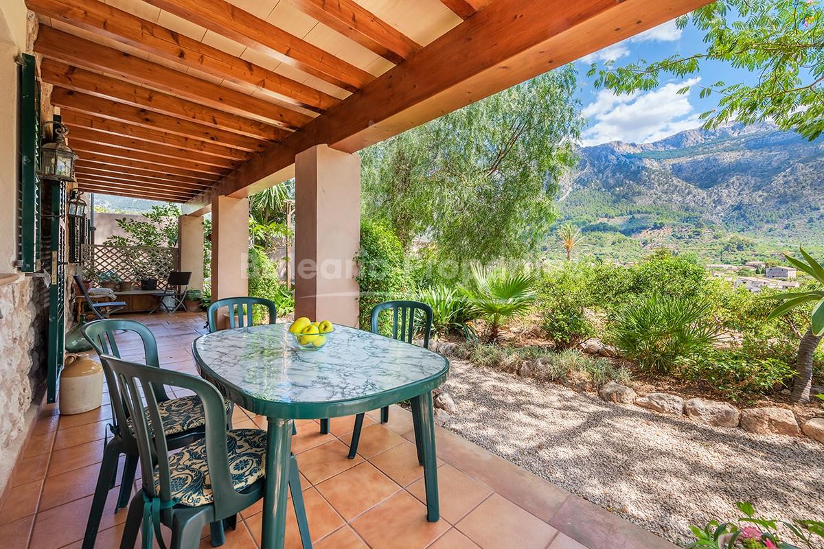 Charming stone built four bedroom villa for sale in Soller, Mallorca