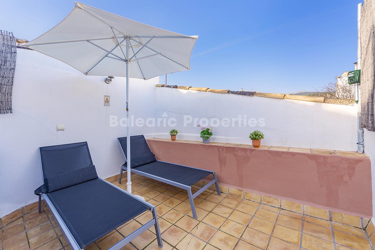 Modernised village house for sale in the heart of Pollensa, Mallorca