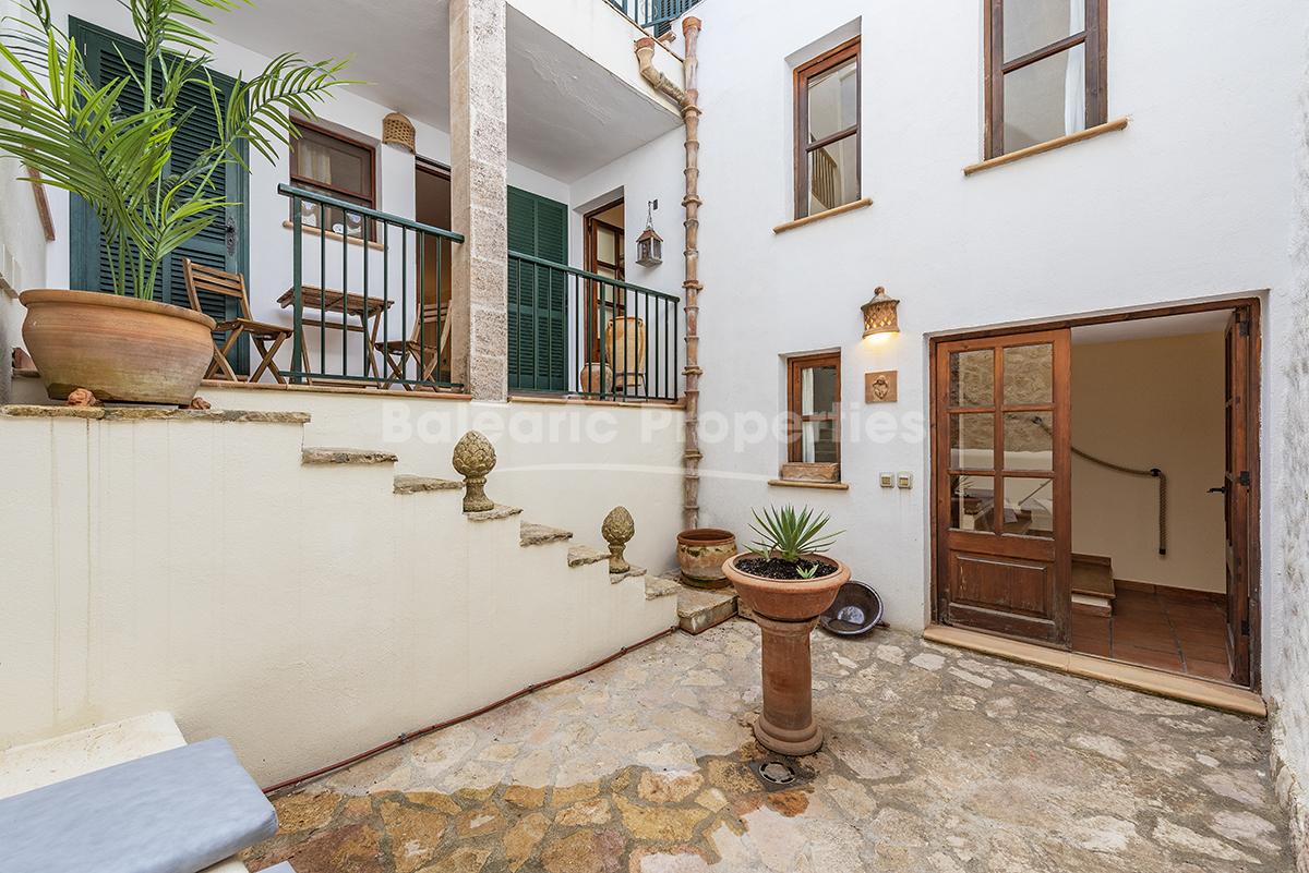 Fabulous village house with mountain views for sale in Pollensa, Mallorca
