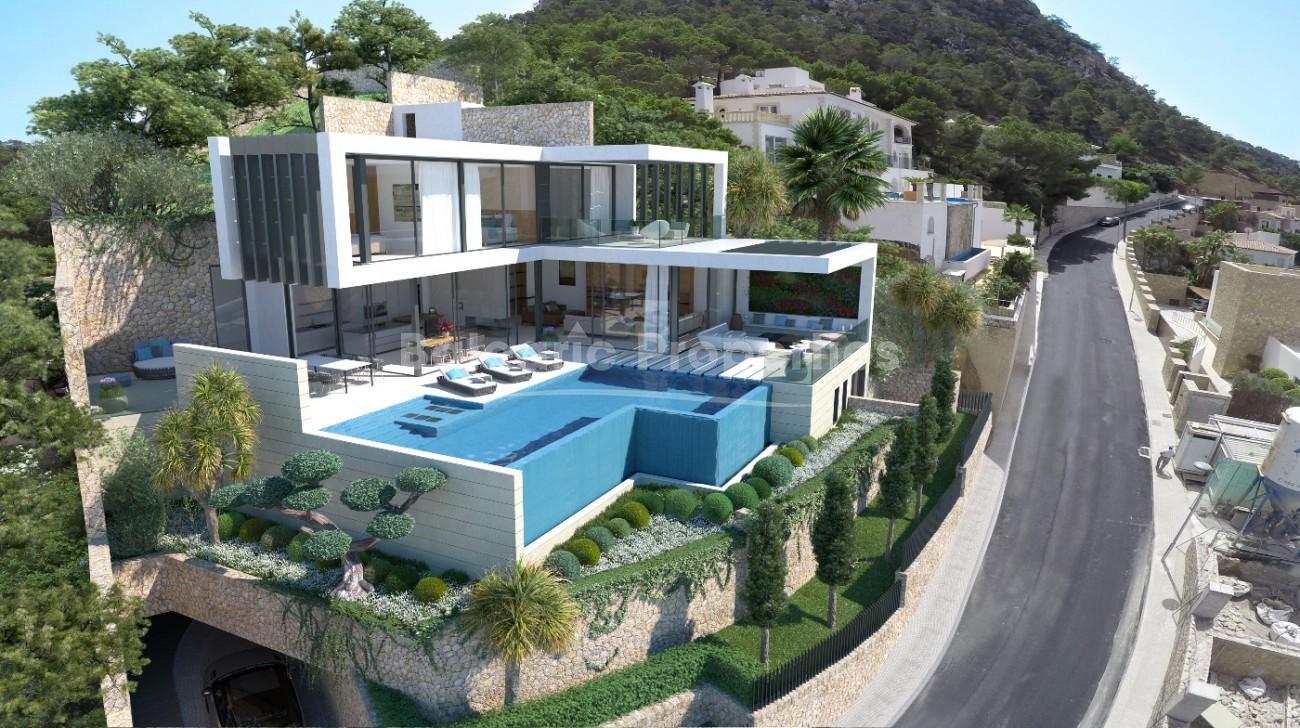 Lujosa mansión en venta en una ubicación privilegiada en Andratx, Mallorca