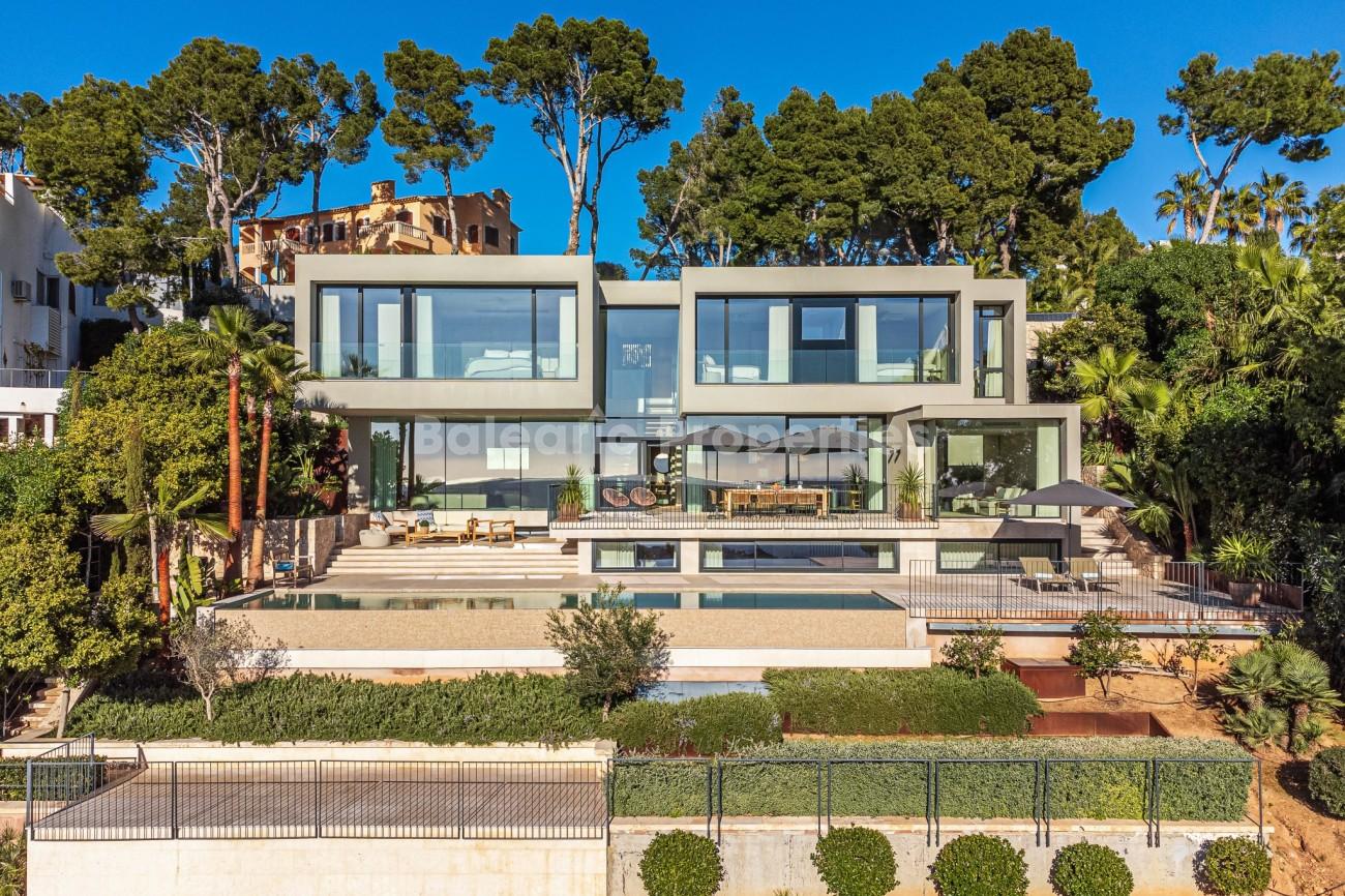 Stunning villa with views of Palma Bay for sale in Costa d`en Blanes, Mallorca