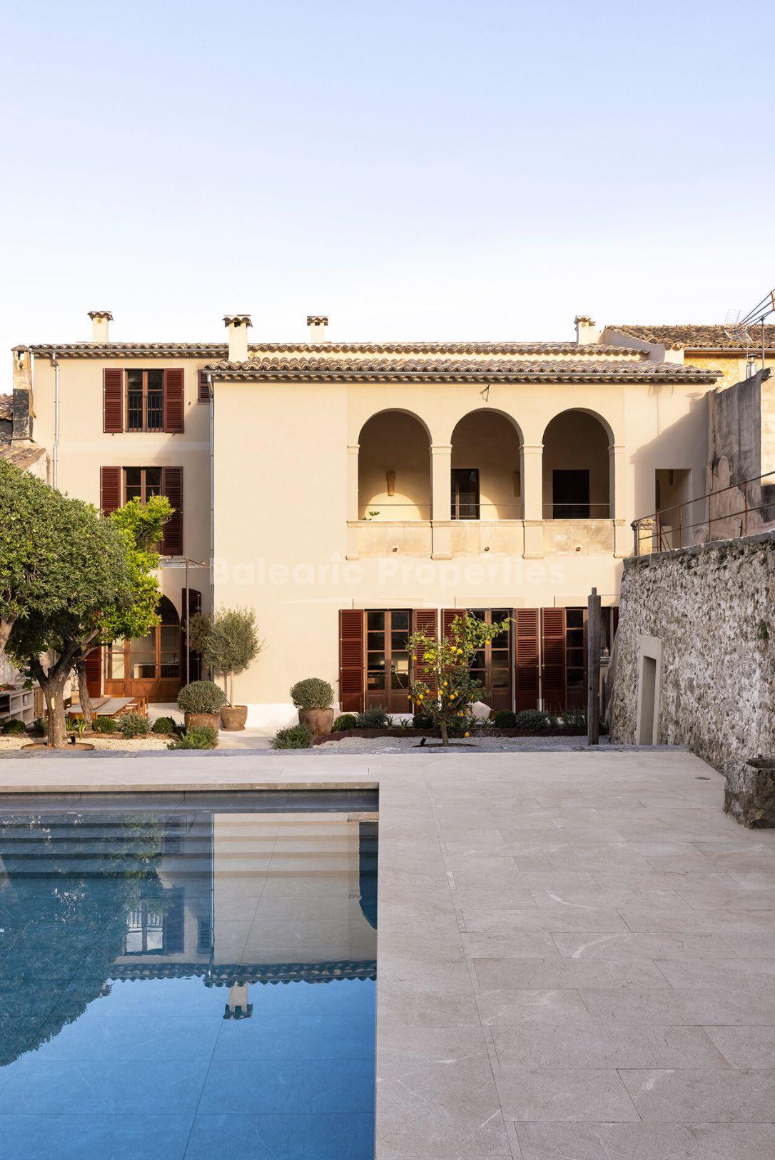 Outstanding designer house for sale in the heart of Alaró, Mallorca