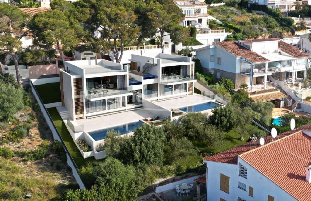 Espectacular villa nueva con vistas al mar en venta en Alcudia, Mallorca 