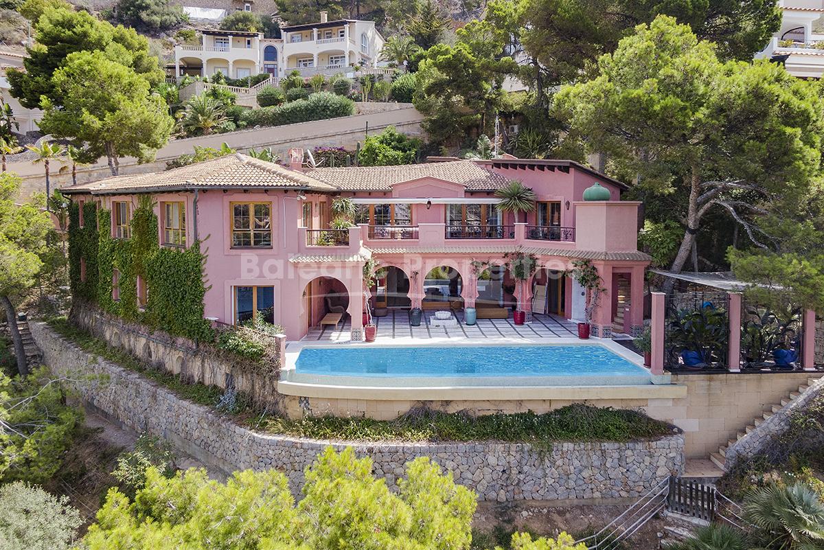 Luxury villa with direct sea access for sale in Puerto Andratx, Mallorca
