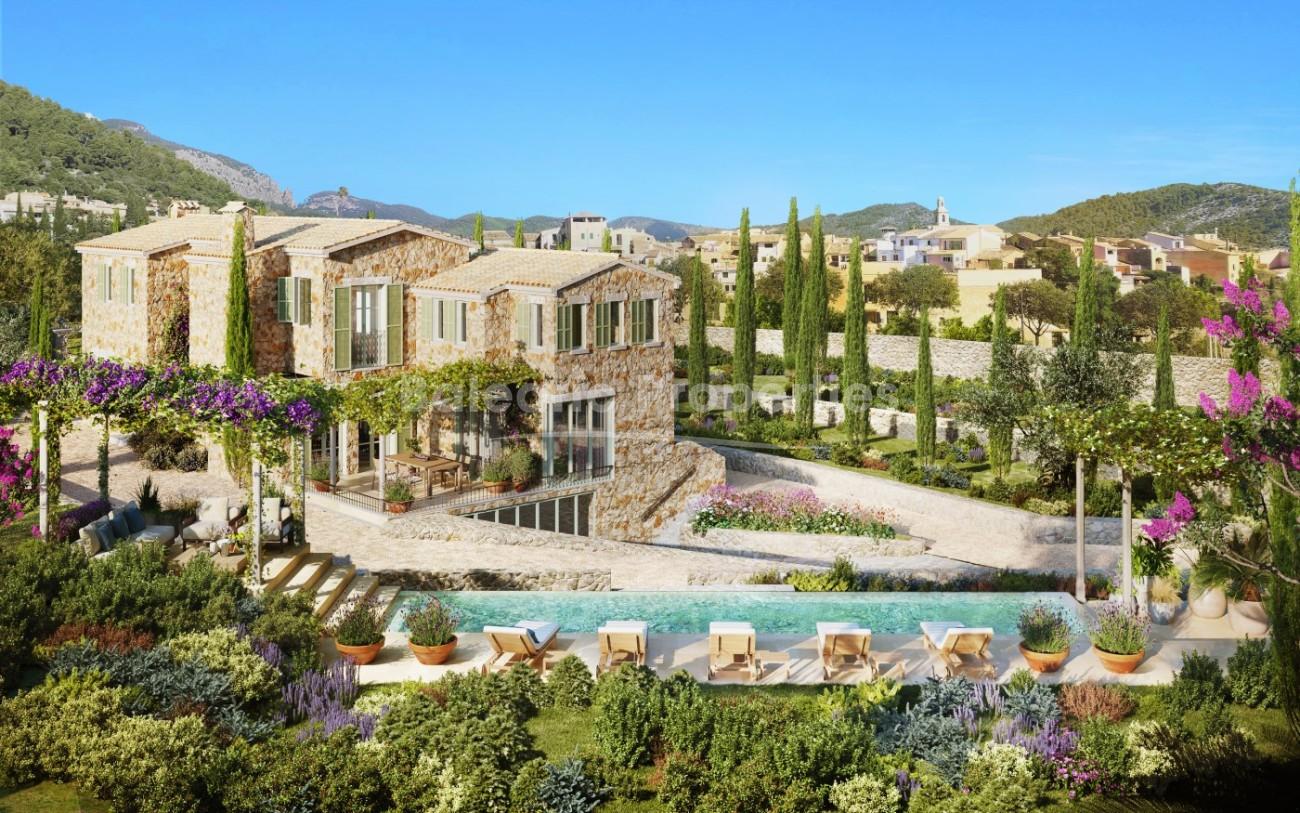 Luxurious finca for sale in walking distance to the town Alaró, Mallorca