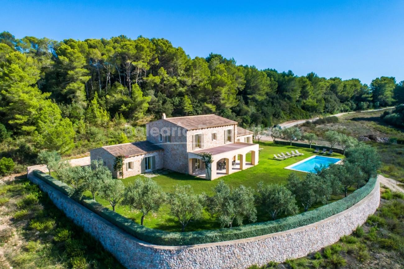 Luxury villa for sale on an exclusive estate near Artà, Mallorca
