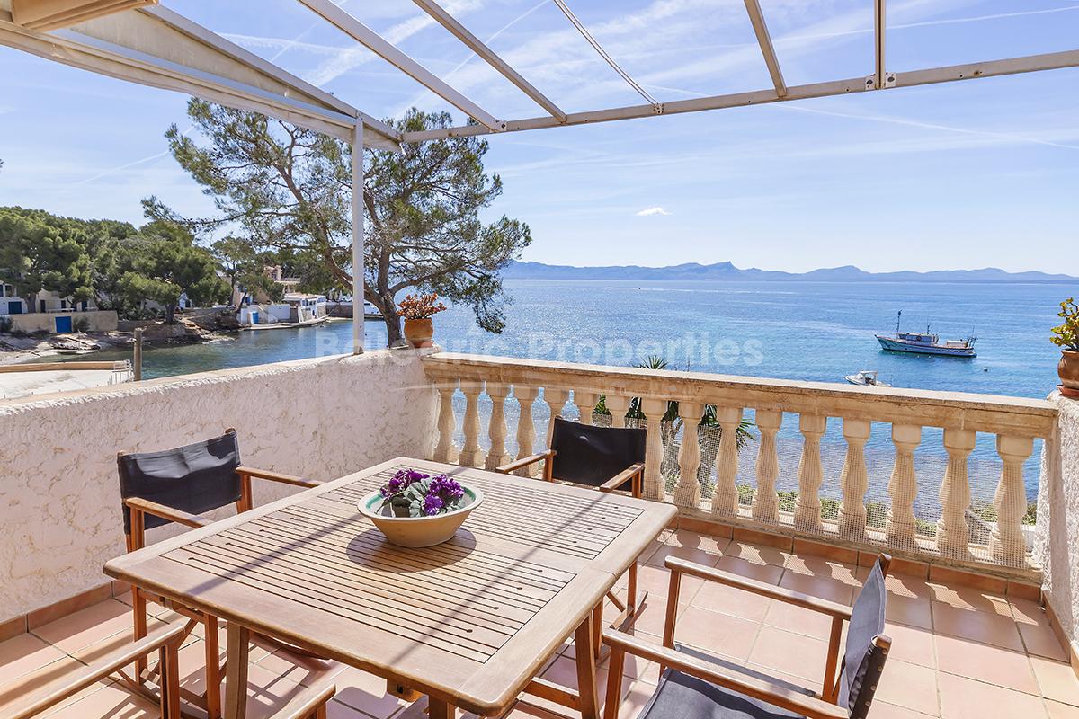 Stunning sea view house for sale in a peaceful area of Alcudia, Mallorca