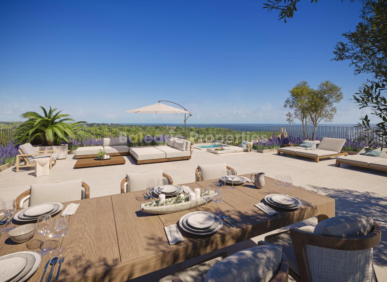 Sea view villa development for sale in Cala Figuera, Mallorca