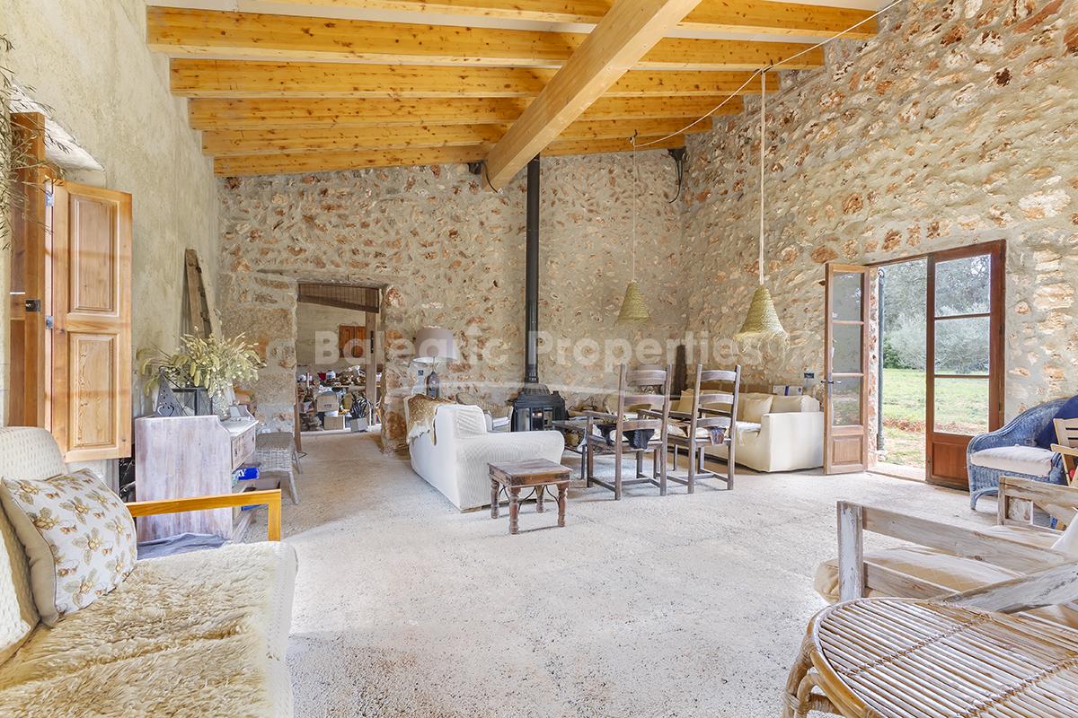Finca with license and project for a new country home in Sencelles, Mallorca