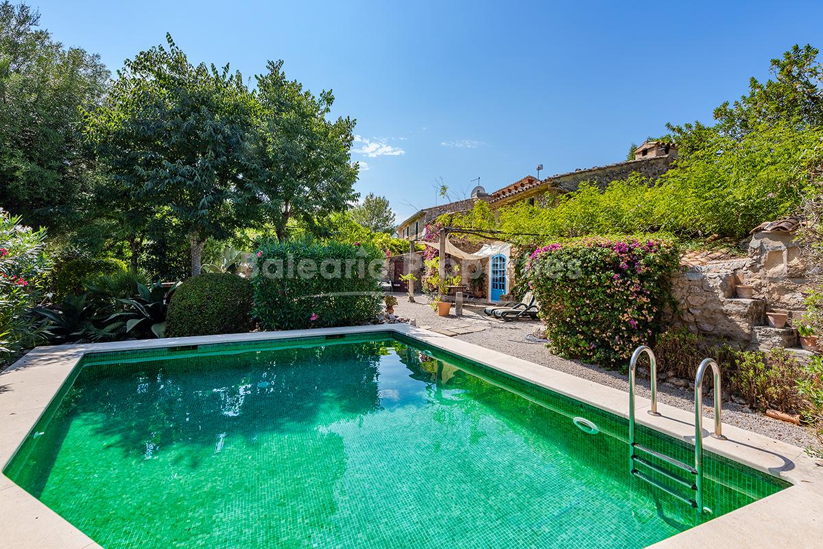 Semi-detached villa with private pool for sale in Pollensa, Mallorca