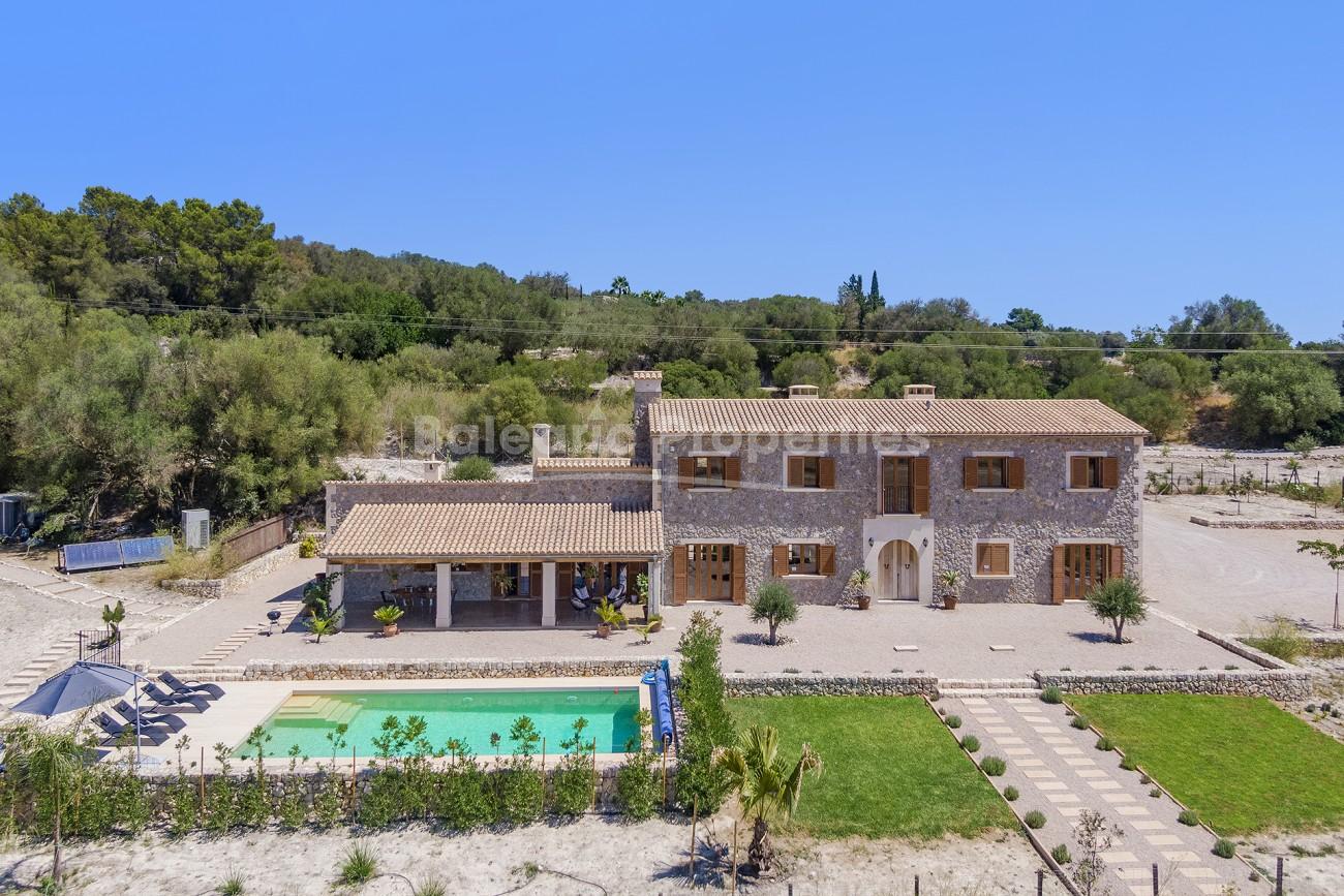 Preciosa casa de campo con piscina climatizada en venta en Algaida, Mallorca