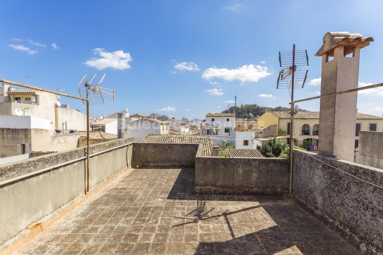 Casa de pueblo como fantástica inversión en venta en Pollensa, Mallorca