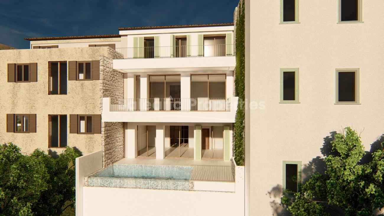 Proyecto de casa contemporánea con piscina en venta en Campanet, Mallorca