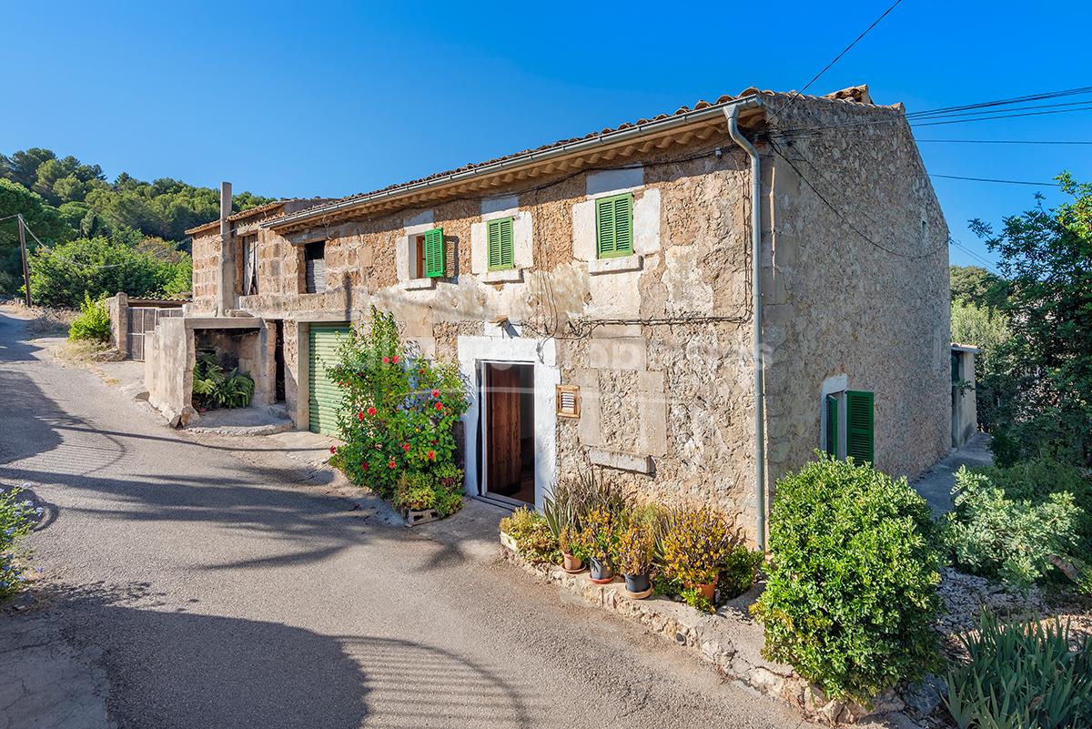 Casa de campo mallorquina con un potencial increíble en venta a las afueras de Pollensa, Mallorca