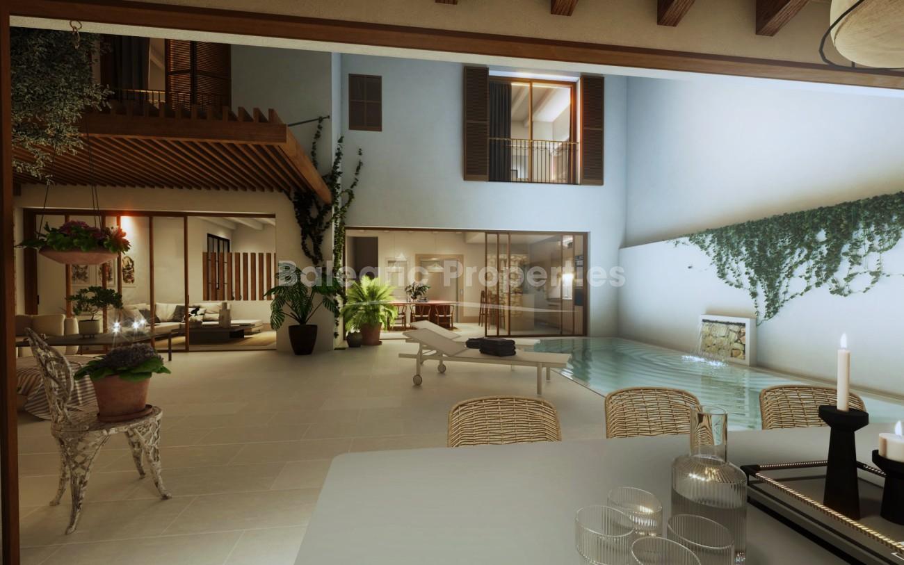 Elegante casa nueva con piscina en venta en Ses Salines, Mallorca