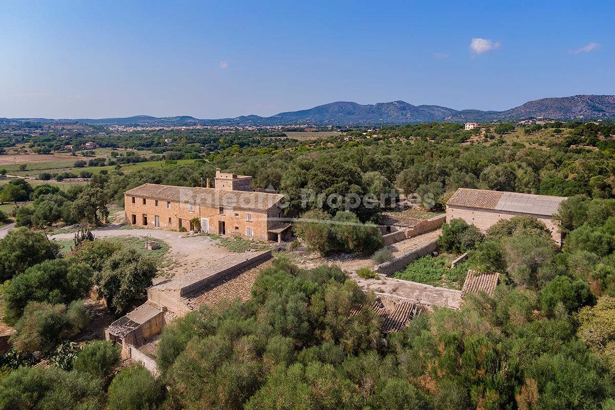Country estate for sale near Sant Llorenc, Mallorca