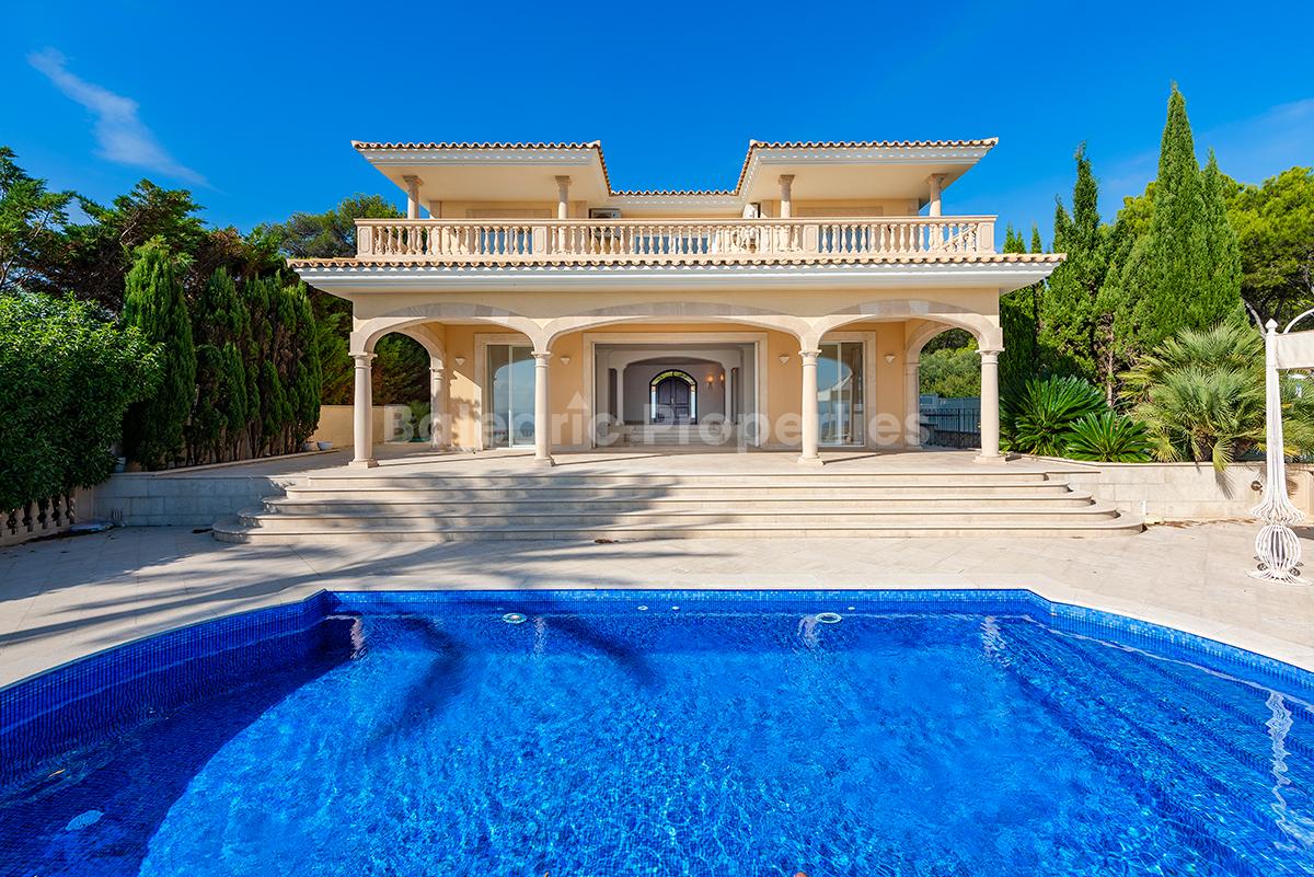Luxury villa with direct sea access for sale in Sol de Mallorca