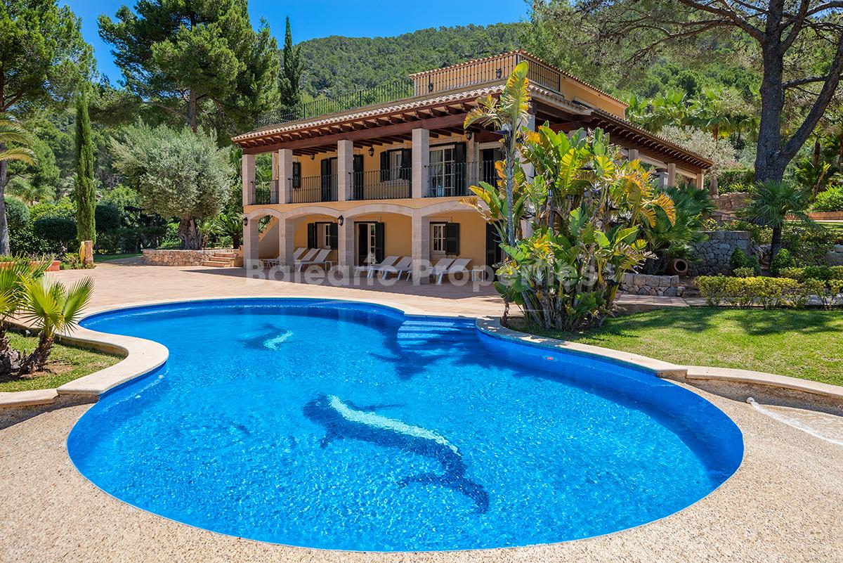 Villa de lujo con casa de huéspedes en venta en Puerto Andratx, Mallorca