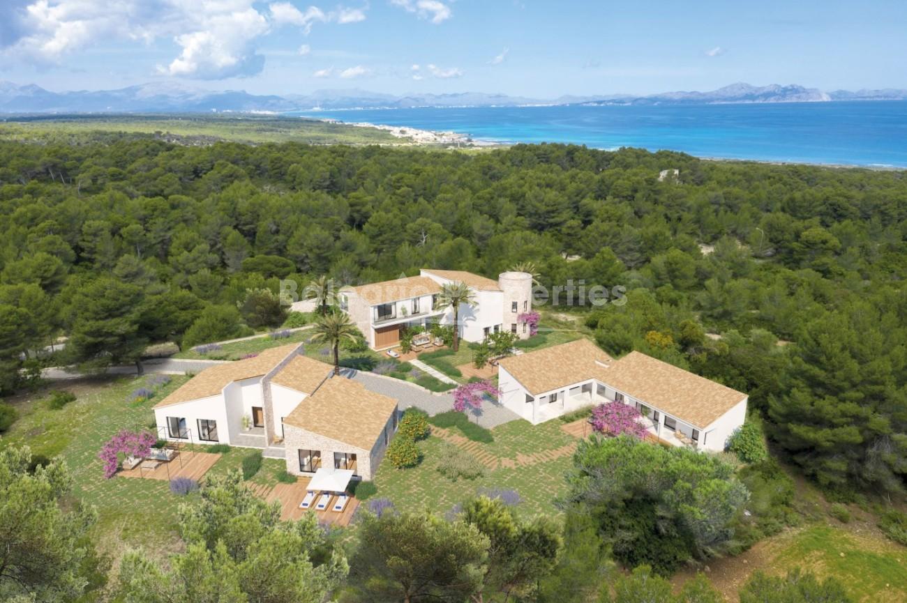 One of a kind renovation project in a natural park for sale in Arta, Mallorca
