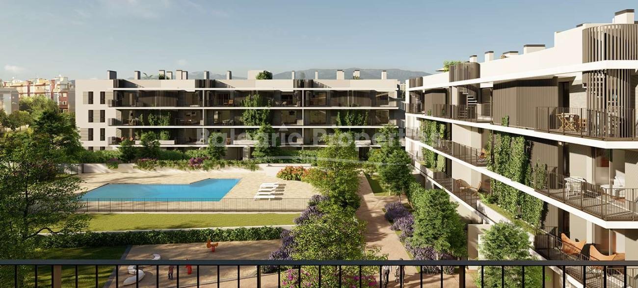 Pisos modernos de recién construcción en venta en Palma, Mallorca