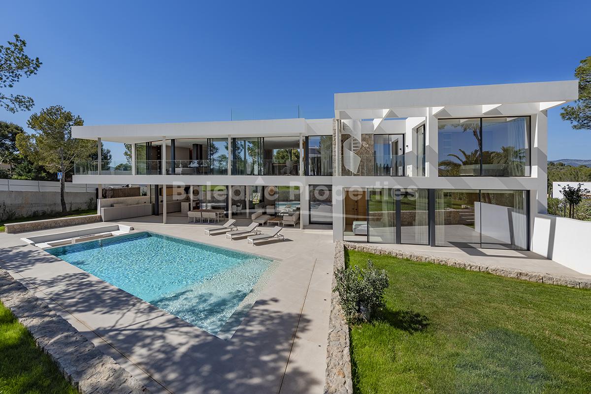 Lujosa villa de última generación con piscina infinita, en venta en Santa Ponsa, Mallorca