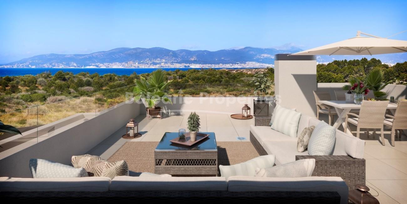 Newly built townhouses close to the beach for sale near Palma